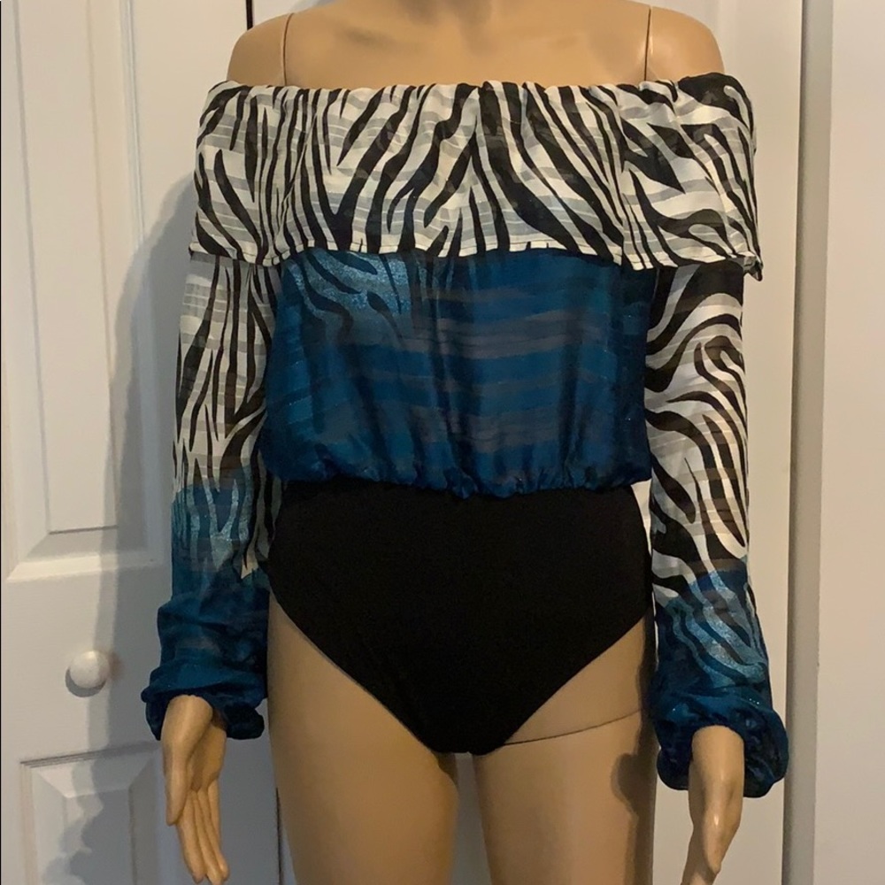Wild Side Off Shoulder Bodysuit